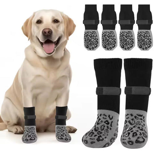 PawSteady Grip Socks — Anti-Slip Traction Socks for Senior Dogs
