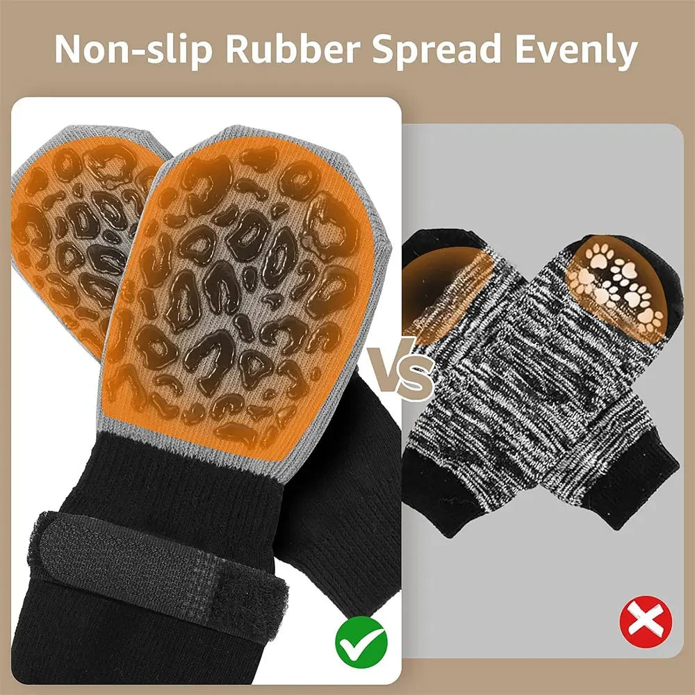 PawSteady Grip Socks — Anti-Slip Traction Socks for Senior Dogs